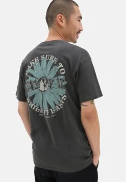 Vans ENJOY IT VINTAGE - T-Shirt Print - Black