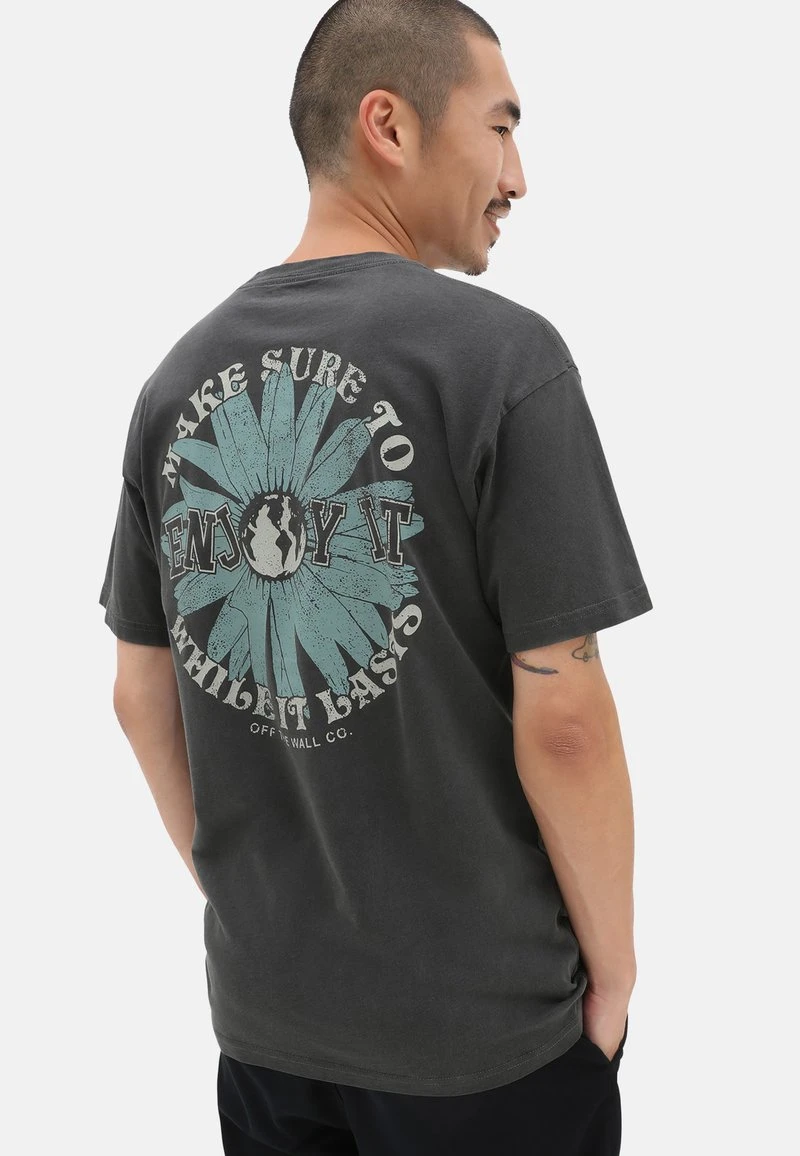 Vans ENJOY IT VINTAGE - T-Shirt Print - Black 1 Vans ENJOY IT VINTAGE - T-Shirt Print - Black