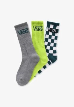 Vans CLASSIC CREW 3 PACK - Socken - Black Checkerboard 10 Vans CLASSIC CREW 3 PACK - Socken - Black Checkerboard -Vans d7278d07ffa94f59981e8435b461ef0f
