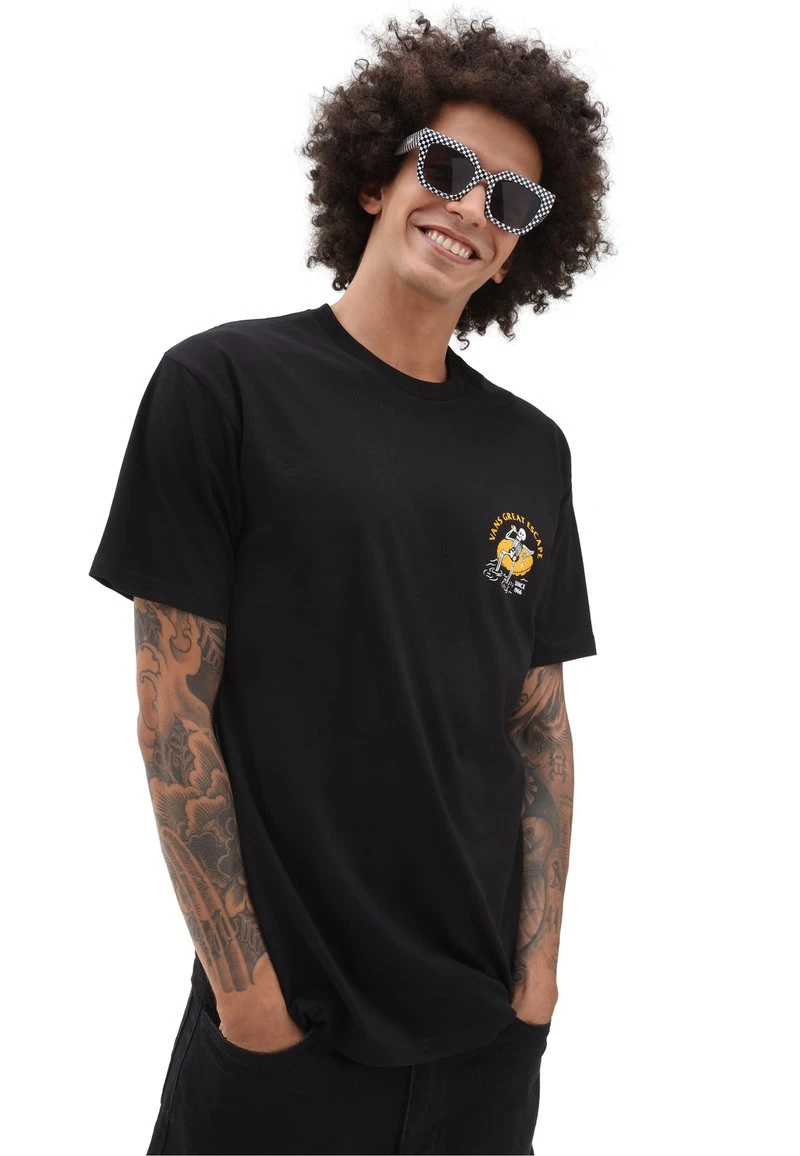 Vans PERMANENT VACATION SS - T-Shirt Print - Black 2 Vans PERMANENT VACATION SS - T-Shirt Print - Black – Bild 2