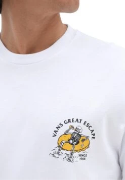 Vans PERMANENT VACATION SS - T-Shirt Print - White 8 Vans PERMANENT VACATION SS - T-Shirt Print - White -Vans d9a82a601f8f4b1f9bad68bc1723bf5f