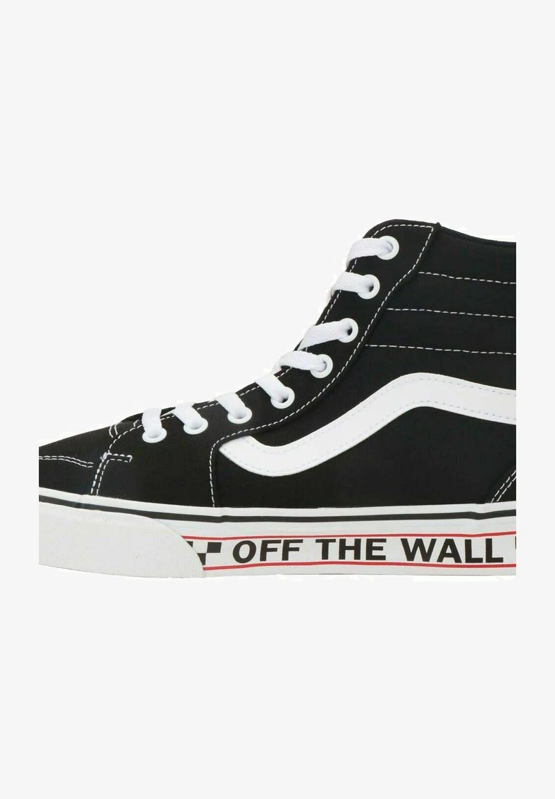 Vans Sneaker High - Otw Sidewall Black White 1 Vans Sneaker High - Otw Sidewall Black White