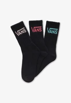 Vans WM CLASSIC CREW WMNS 3PK - Socken - Black 8 Vans WM CLASSIC CREW WMNS 3PK - Socken - Black -Vans dc3b0e3597044fb4a1f529f030072143 3