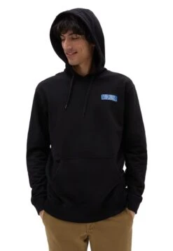 Vans DENIM PATCH PO - Kapuzenpullover - Black -Vans dc62f433426a4973800f9eefe3bbcdc3