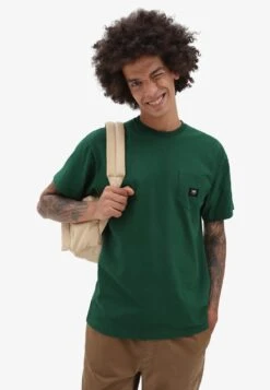 Vans WOVEN PATCH POCKET M - T-Shirt Basic - Dark Green 10 Vans WOVEN PATCH POCKET M - T-Shirt Basic - Dark Green -Vans de43cb3c4ef34db6bd440cc535acc1dd 1