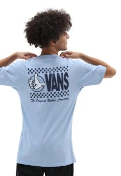 Vans 66 THUMBS UP SS - T-Shirt Print - Medium Blue