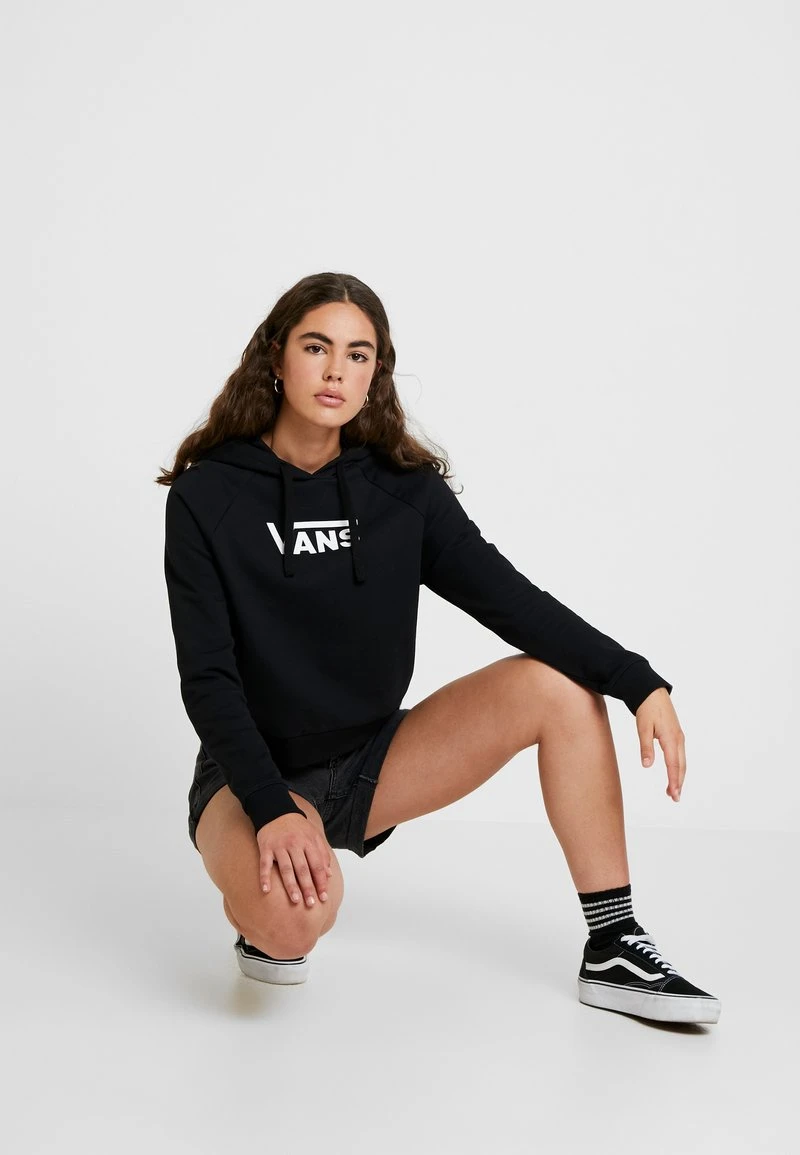 Vans WM FLYING V FT BOXY HOODIE - Kapuzenpullover - Black 4 Vans WM FLYING V FT BOXY HOODIE - Kapuzenpullover - Black – Bild 4