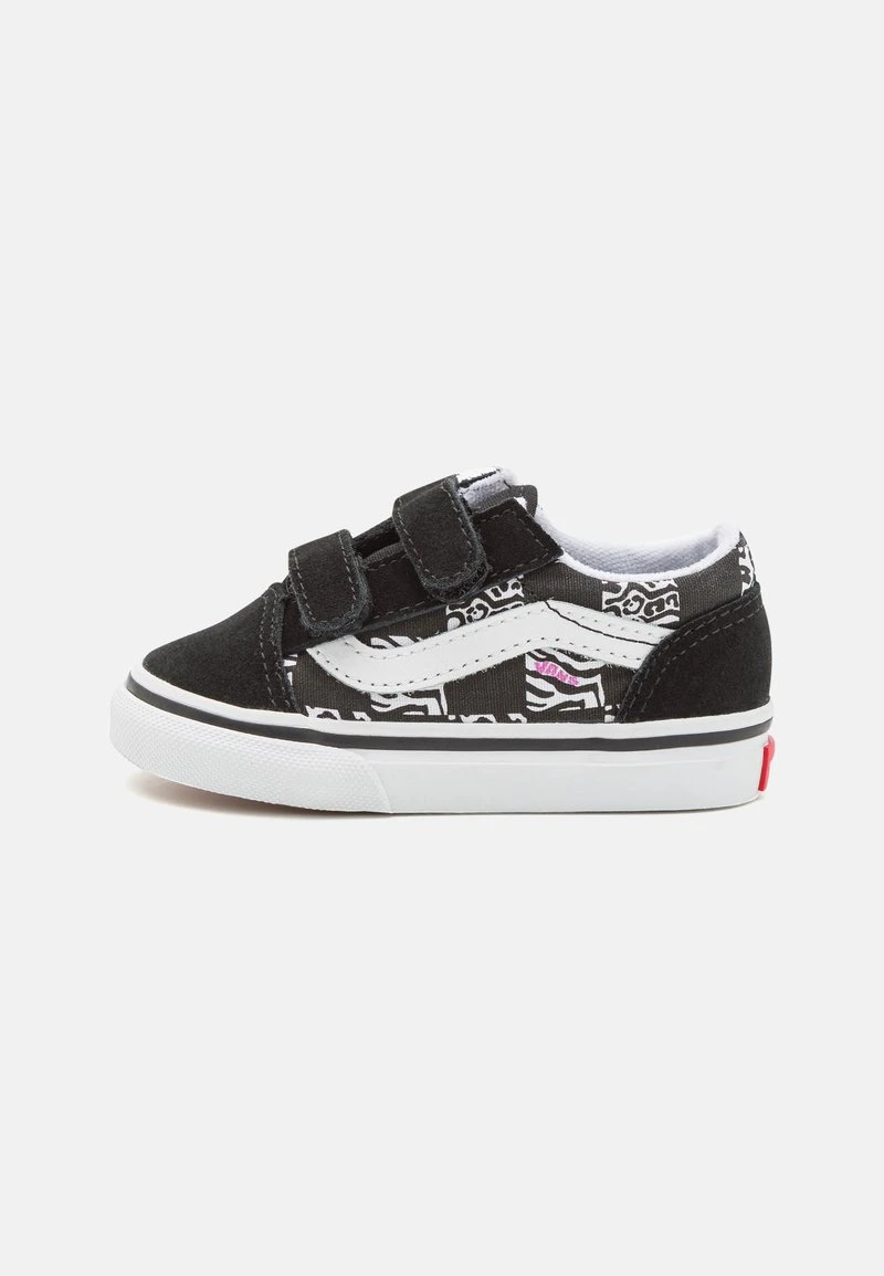 Vans OLD SKOOL UNISEX - Sneaker Low - Zebra Daze Black 1 Vans OLD SKOOL UNISEX - Sneaker Low - Zebra Daze Black