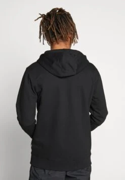 MN VANS CLASSIC ZIP HOODIE II - Sweatjacke - Black/white -Vans e3019ddc98314cb7ae20bc7c554ad69f