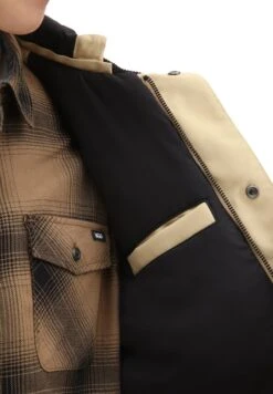 Vans DRILL CHORE - Kurzmantel - Medium Brown -Vans e487b8156d374bc6bfdc046124a5a8b7