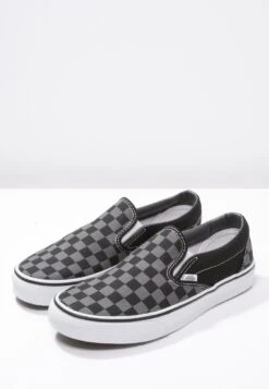 Vans CLASSIC SLIP-ON - Slipper - Black/pewter -Vans e647a02d847f4f0cb28beb76c90a3b0d