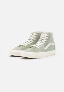 SK8 HI TAPERED - Sneaker High - Eco Theory Earth Peace Vans Green/marshmallow -Vans e73055b9d8674a1cb4a99df420de0760