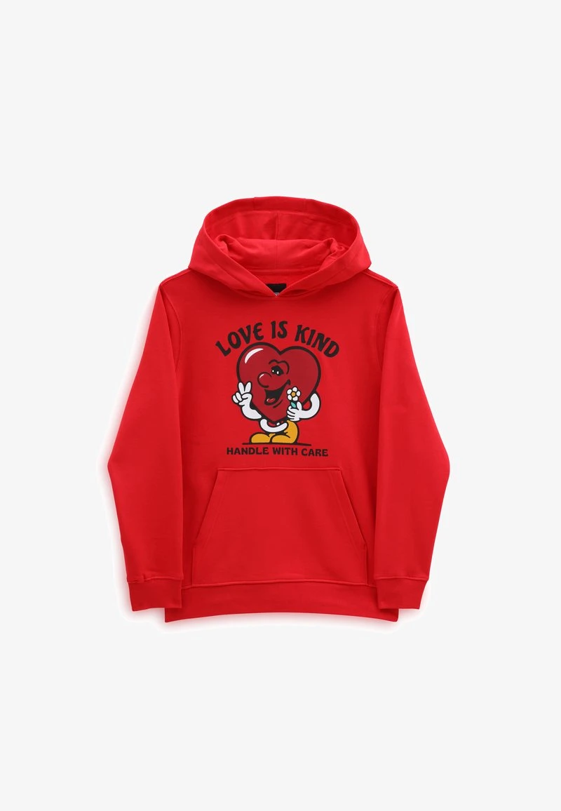 Vans HANDLE WITH CARE PO - Kapuzenpullover - Dark Red 1 Vans HANDLE WITH CARE PO - Kapuzenpullover - Dark Red