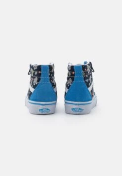 Vans SK8 HI REISSUE SIDE ZIP UNISEX - Sneaker High - Glow Black/blue -Vans e901857a907a424e8dca6c7df8d1ab9d