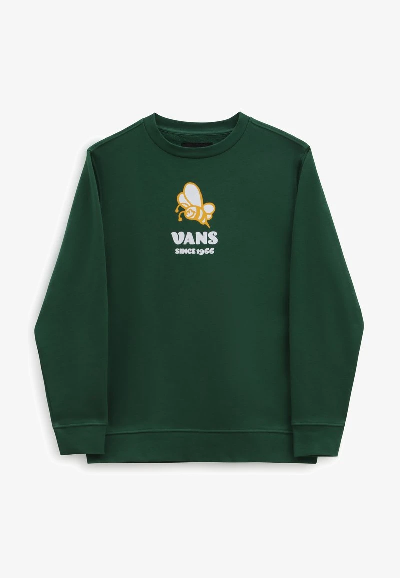 Vans POSITIVITY CREW - Sweatshirt - Dark Green 4 Vans POSITIVITY CREW - Sweatshirt - Dark Green – Bild 4