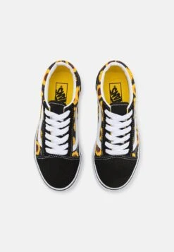 Vans OLD SKOOL UNISEX - Sneaker Low - Black/yellow -Vans ebe21823421847a49e2391c36ae3a36d