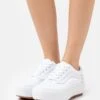Vans OLD SKOOL STACKED - Sneaker Low - True White