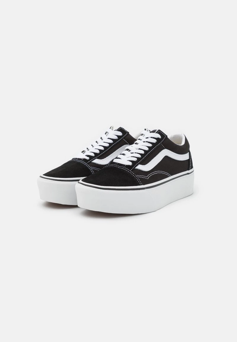Vans OLD SKOOL STACKFORM - Sneaker Low - Black/true White 2 Vans OLD SKOOL STACKFORM - Sneaker Low - Black/true White – Bild 2