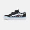 Vans OLD SKOOL UNISEX - Sneaker Low - Glow Cosmic Zoo Black/blue