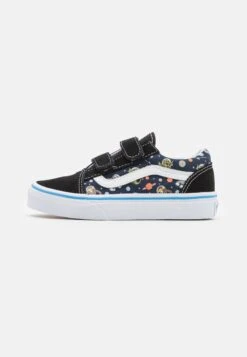 Vans OLD SKOOL UNISEX - Sneaker Low - Glow Cosmic Zoo Black/blue