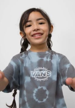 VANS LOGO TIE DYE SS - T-Shirt Print - Medium Blue -Vans f14a17bdfef14d08a3f8cf24c2c8c1b8