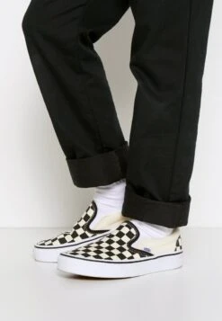 Vans CLASSIC SLIP-ON UNISEX - Slipper - Black/white