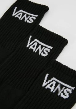 Vans CLASSIC CREW 3 PACK - Socken - Black 8 Vans CLASSIC CREW 3 PACK - Socken - Black -Vans f1af91cd7b0c428f8f528791ed72507a
