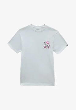 Vans PEACE FLOWER SS - T-Shirt Print - Ballad Blue -Vans f2e8bd7bdde34c03b9f42c6c78233678