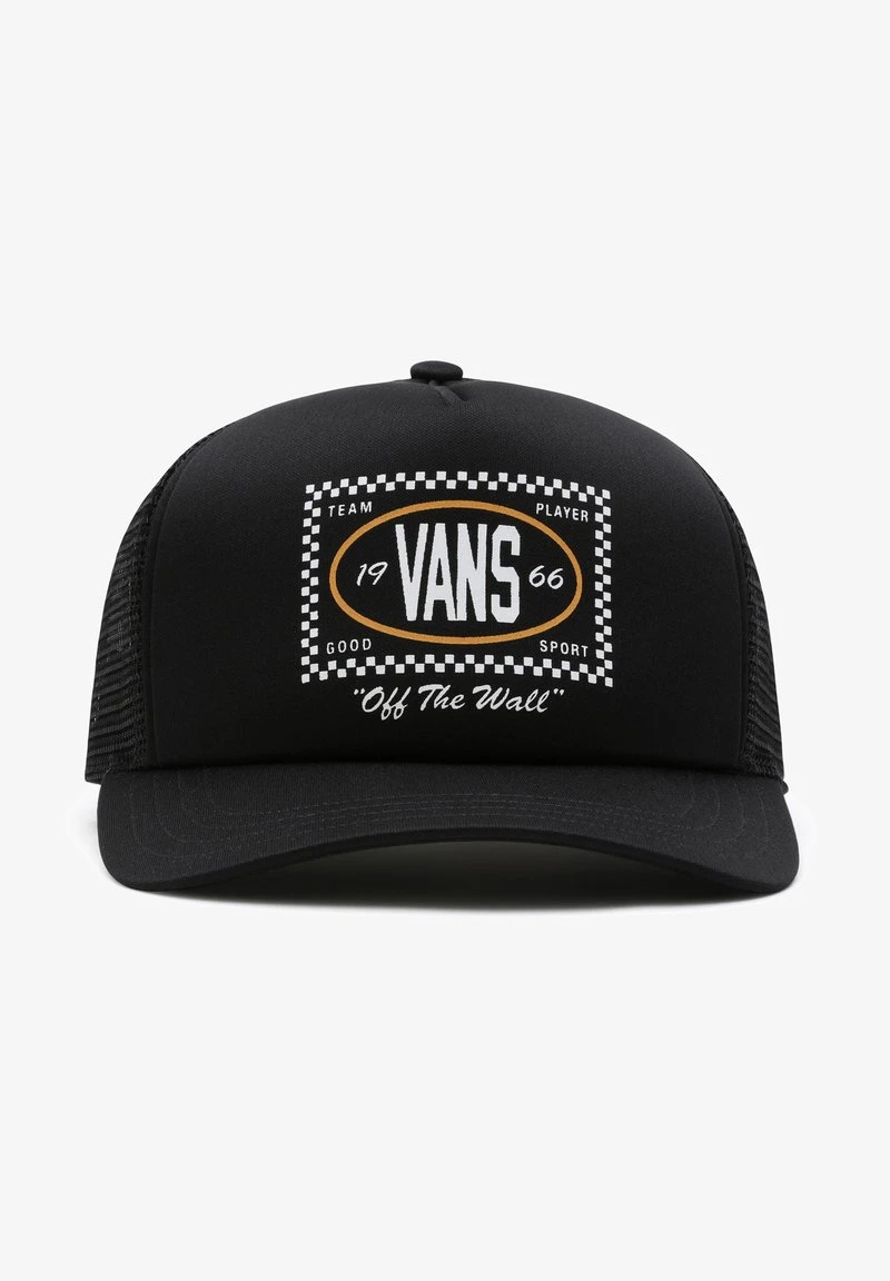 Vans CHECKERS BILL TRUCKER - Cap - Black 3 Vans CHECKERS BILL TRUCKER - Cap - Black – Bild 3