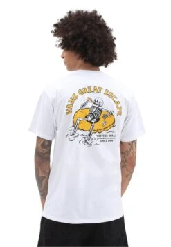 Vans PERMANENT VACATION SS - T-Shirt Print - White 10 Vans PERMANENT VACATION SS - T-Shirt Print - White -Vans f613a021ac22459f804046b7503ba9c3 1