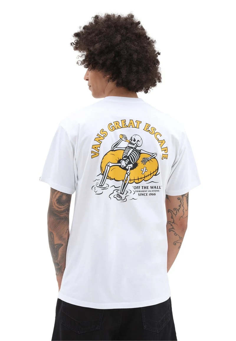 Vans PERMANENT VACATION SS - T-Shirt Print - White 5 Vans PERMANENT VACATION SS - T-Shirt Print - White – Bild 5