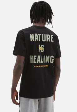 Vans HEALING - T-Shirt Print - Black