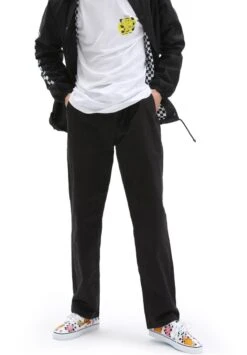 Vans MN RANGE RELAXED ELASTIC - Stoffhose - Black