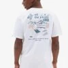 Vans OTW LODGE SS TEE - T-Shirt Print - White