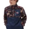 VANS OUTDOOR CLUB Q-ZIP - Fleecejacke - Dark Blue