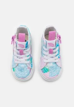 Vans SK8-HI SIDE ZIP TAPERED - Sneaker High - Sunny Day Multi-coloured/true White -Vans fb3a38f87c2d40378e14e93df2fcac5d