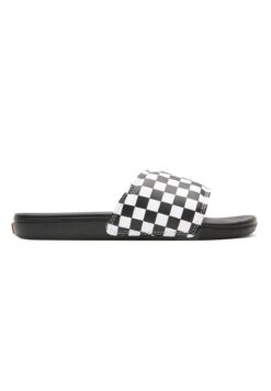 Vans LA COSTA SLIDE-ON UNISEX - Badesandale - (checkerboard) True White/black -Vans fb70ea6b11d34fd9a3d775c3cd29e5b9