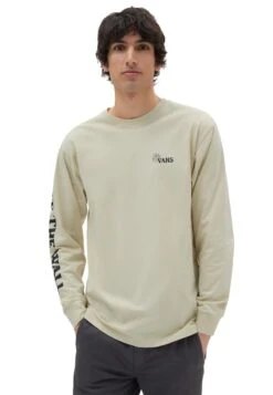 Vans DENIM PATCH - Langarmshirt - Light Beige -Vans fc8c1fb41dca493db506bf620decc593