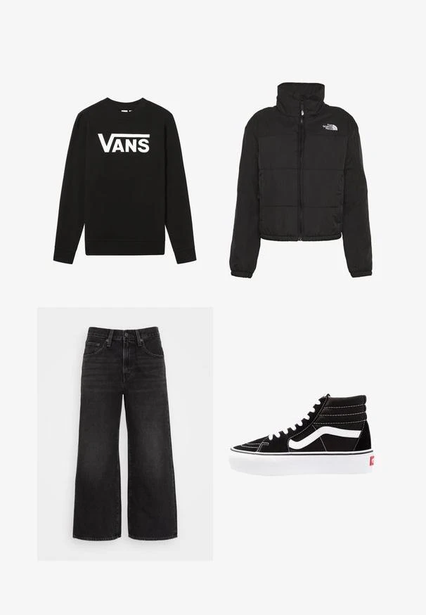Vans WM CLASSIC V CREW - Sweatshirt - Black 6 Vans WM CLASSIC V CREW - Sweatshirt - Black – Bild 6